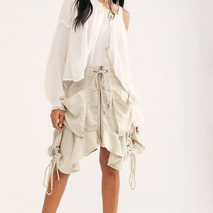 Free People Paxton Parachute Utility Skirt
